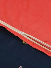 MORADO Glace Cotton Single Bed Size Quilt Cover / Duvet Cover / Rajai Cover / Blanket Cover with Zipper (60x90 Inches) - Multicolor