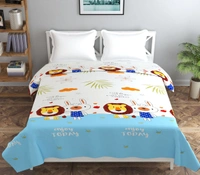 MORADO Glace Cotton Double Bed Quilt Cover / Duvet Cover / Rajai Cover / Blanket Cover with Zipper (90x100 Inches) - Multicolor