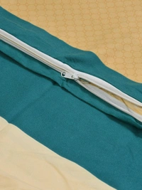 MORADO Glace Cotton Single Bed Size Quilt Cover / Duvet Cover / Rajai Cover / Blanket Cover with Zipper (60x90 Inches) - Multicolor