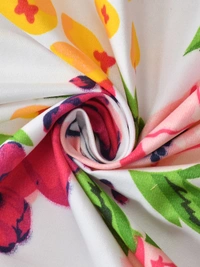 MORADO Glace Cotton Double Bed Quilt Cover / Duvet Cover / Rajai Cover / Blanket Cover with Zipper (90x100 Inches) - Pink