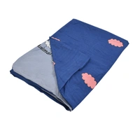 MORADO Glace Cotton Double Bed Quilt Cover / Duvet Cover / Rajai Cover / Blanket Cover with Zipper (90x100 Inches) - Multicolor