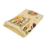 MORADO Glace Cotton Double Bed Quilt Cover / Duvet Cover / Rajai Cover / Blanket Cover with Zipper (90x100 Inches) - Offwhite