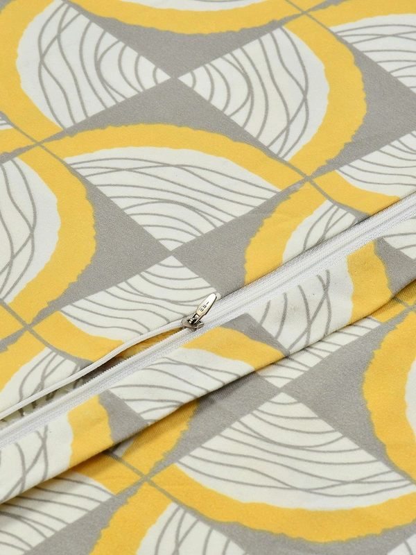 MORADO Glace cotton Double Bed Quilt Cover / Duvet Cover / Rajai Cover / Blanket Cover with Zipper (90x100 Inches) - Pink