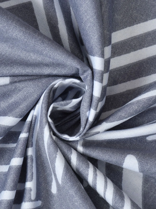 MORADO Glace Cotton Double Bed Quilt Cover / Duvet Cover / Rajai Cover / Blanket Cover With Zipper (90x100 Inches) - 90x100 Inches, Blue