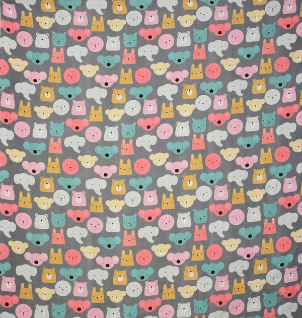 MORADO Glace Cotton Single / Duvet Cover / Rajai Cover / Blanket Cover with Zipper (60x90 Inches, MultiColor) - 60x90 Inches, Mutlicolor