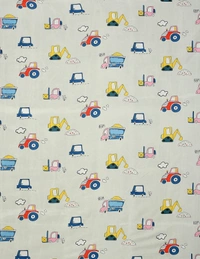 MORADO Glace Cotton Single / Duvet Cover / Rajai Cover / Blanket Cover with Zipper (60x90 Inches, Offwhite) - 60x90 Inches, Offwhite