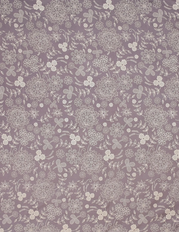 MORADO Glace Cotton Double Duvet Cover/Rajai Cover/Blanket Cover with Zipper (90x100 Inches) - 90x100 Inches, Mauve