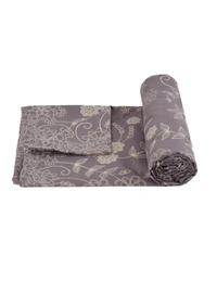 MORADO Glace Cotton Double Duvet Cover/Rajai Cover/Blanket Cover with Zipper (90x100 Inches) - 90x100 Inches, Mauve