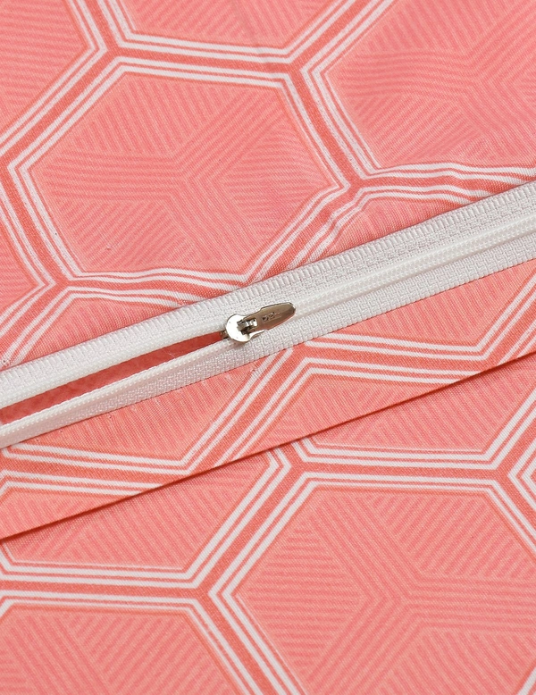 MORADO Glace Cotton Double Duvet Cover/Rajai Cover/Blanket Cover with Zipper (90x100 Inches) - 90x100 Inches