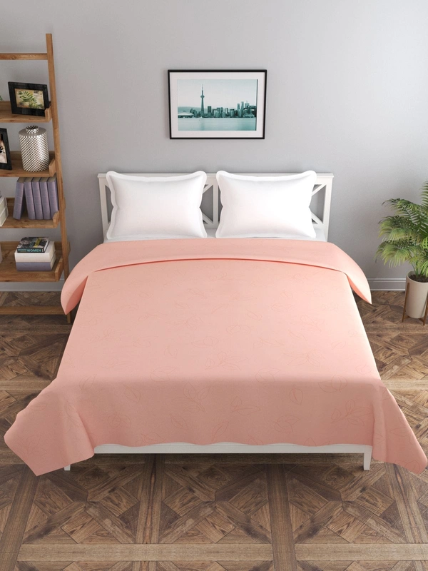 MORADO Glace Cotton Double Duvet Cover/Rajai Cover/Blanket Cover with Zipper (90x100 Inches) - 90x100 Inches