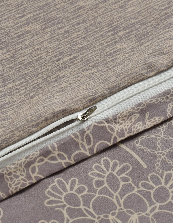 MORADO Glace Cotton Double Duvet Cover/Rajai Cover/Blanket Cover with Zipper (90x100 Inches) - 90x100 Inches