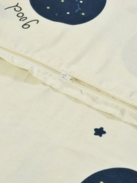 MORADO Glace Cotton Single Bed Size Quilt Cover / Duvet Cover / Rajai Cover / Blanket Cover with Zipper (60x90 Inches) - Multicolor