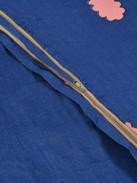 MORADO Glace Cotton Single Bed Size Quilt Cover / Duvet Cover / Rajai Cover / Blanket Cover with Zipper (60x90 Inches) - Offwhite