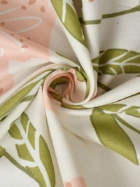 MORADO Glace Cotton Double Bed Quilt Cover / Duvet Cover / Rajai Cover / Blanket Cover With Zipper (90x100 Inches) - 90x100 Inches, Offwhite