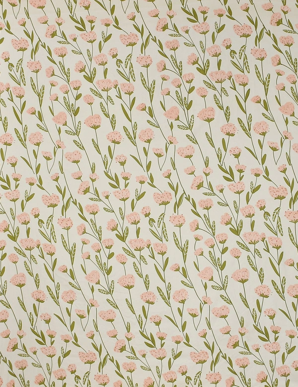 MORADO Glace Cotton Double Bed Quilt Cover / Duvet Cover / Rajai Cover / Blanket Cover With Zipper (90x100 Inches) - 90x100 Inches, Offwhite