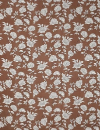 MORADO Glace Cotton Double Bed Quilt Cover / Duvet Cover / Rajai Cover / Blanket Cover With Zipper (90x100 Inches) - 90x100 Inches, Coffee