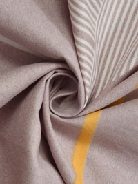 MORADO Glace Cotton Double Bed Quilt Cover / Duvet Cover / Rajai Cover / Blanket Cover With Zipper (90x100 Inches) - 90x100 Inches, Brown