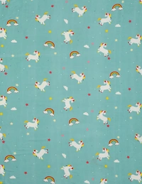 MORADO Glace Cotton Double Bed Quilt Cover / Duvet Cover / Rajai Cover / Blanket Cover With Zipper (90x100 Inches) - 90x100 Inches, Blue