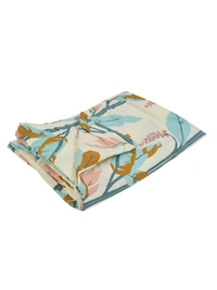 MORADO Glace Cotton Single Bed Size Reversible Quilt Cover / Duvet Cover / Rajai Cover / Blanket Cover with Zipper (60x90 Inches) - Green