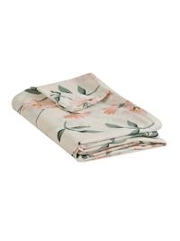 MORADO Glace Cotton Double Bed Quilt Cover / Duvet Cover / Rajai Cover / Blanket Cover with Zipper (90x100 Inches) - Pink