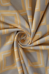 MORADO Glace Cotton Single / Duvet Cover / Rajai Cover / Blanket Cover with Zipper (60x90 Inches, Beige) - Yellow