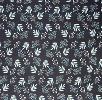 MORADO Glace Cotton Double Bed Quilt Cover / Duvet Cover / Rajai Cover / Blanket Cover with Zipper (90x100 Inches) - Blue