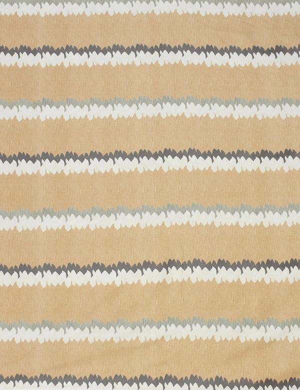 MORADO Glace Cotton Single Duvet Cover/Rajai Cover/Blanket Cover with Zipper (60x90 Inch, Brown Zig Zag) - 60x90 Inches, Brown