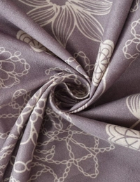MORADO Glace Cotton Single Duvet Cover/Rajai Cover/Blanket Cover with Zipper (60x90 Inch, Mauve) - 60x90 Inches, Mauve
