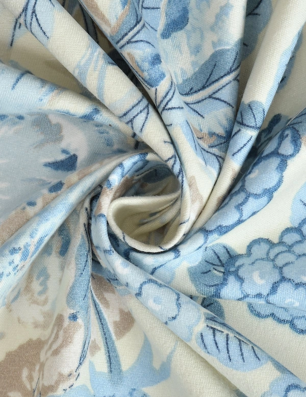 MORADO Glace Cotton Single Duvet Cover/Rajai Cover/Blanket Cover with Zipper (60x90 Inch, Sky Blue) - 60x90 Inches, Blue