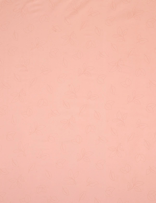 MORADO Glace Cotton Single Duvet Cover/Rajai Cover/Blanket Cover with Zipper (60x90 Inch, Peach) - 60x90 Inches, Peach