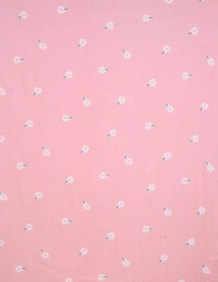 MORADO Glace Cotton Single Duvet Cover/Rajai Cover/Blanket Cover with Zipper (60x90 Inch, Light Pink) - 60x90 Inches, Pink