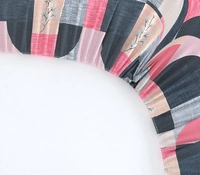 MORADO Premium Cotton Casement Elastic Fitted Double Bedsheet with 2 Pillow Covers (72x78x8 Inches) - Pink