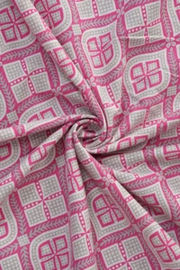 MORADO Premium Casement CottonElastic Fitted Single Bedsheet with 1 Pillow Cover (36x72x8 Inches) - Pink