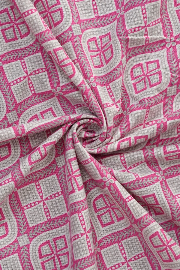 MORADO Premium Casement CottonElastic Fitted Single Bedsheet with 1 Pillow Cover (36x72x8 Inches) - Pink