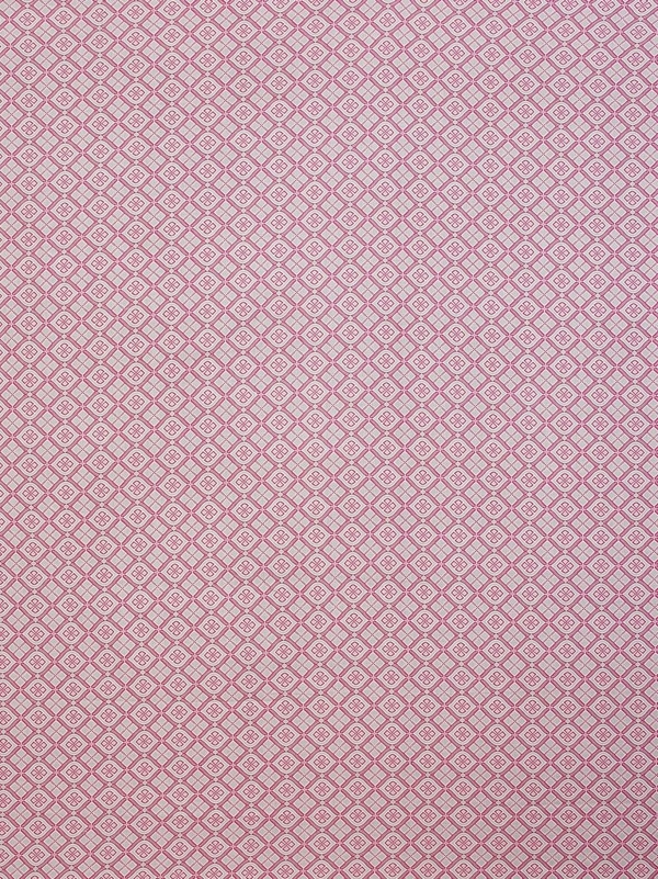 MORADO Premium Casement CottonElastic Fitted Single Bedsheet with 1 Pillow Cover (36x72x8 Inches) - Pink