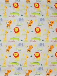 MORADO Premium Glace Cotton Single Bedsheet with 1 King Size Pillow Cover (60x90 Inches) - Offwhite