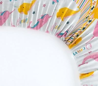 MORADO Premium Glace Cotton Elastic Fitted Single Bedsheet with 1 Pillow Cover (36x72x8 Inches) - Offwhite