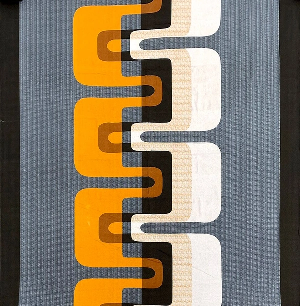 MORADO Premium Cotton Casement Double Bed Bedsheet with 2 Pillow Covers (90x100 Inches) - Yellow