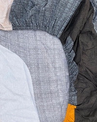 MORADO Premium Cotton Casement Elastic Fitted Single Bedsheet with 1 Pillow Covers (36x72x8 Inches, Light Grey) - 36x72x8 Inches, Yellow