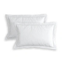 MORADO Premium Glace Cotton Stripe Double Fitted Bedsheet With 2 King Size Pillow Covers for Home-Hotels-Guest House (90x100 Inches) - 90x100inches