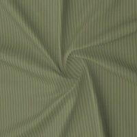 MORADO Premium Glace Cotton Stripe Double Fitted Bedsheet With 2 King Size Pillow Covers for Home-Hotels-Guest House (90x100 Inches) - 90x100inches