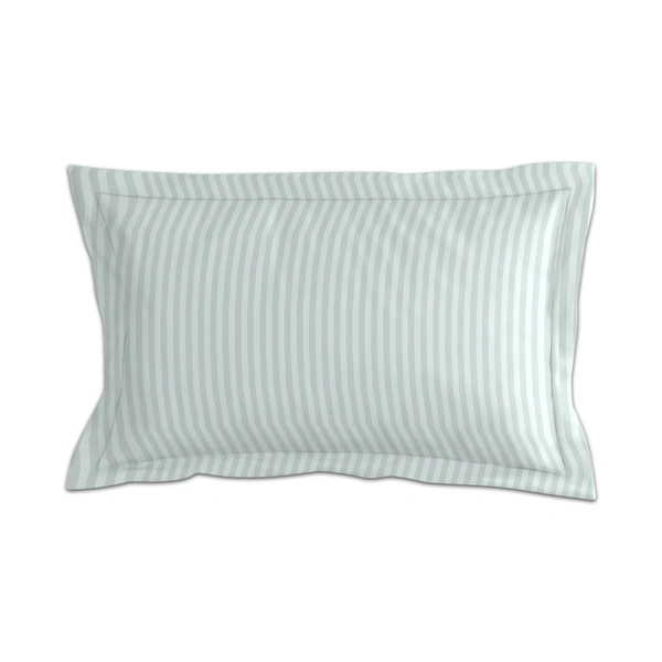 MORADO Premium Glace Cotton Stripe Single Flat Bedsheet With 1 King Size Pillow Covers for Home-Hotels-Guest House (60x90 Inches) - 60x90inches