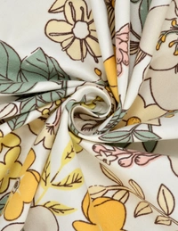 MORADO Premium Glace Cotton King Size Elastic Fitted Bedsheet with 2 Pillow Covers (72x78x8 Inches, Yellow) - 72x78x10 Inches, Yellow