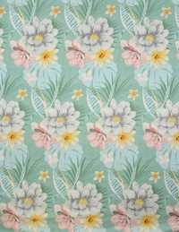 MORADO Premium Glace Cotton 210 GSM King Size Double Bedsheet with 2 Pillow Covers (108x108, Inches) - 108x108 Inches, Green