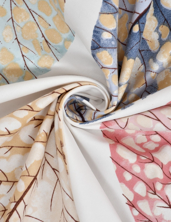 MORADO Glace Cotton King Size Bedsheet with 2 Pillow Covers with Frill (108x108, Inches) - 108x108 Inches, Green