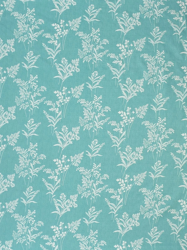 MORADO Premium Glace Cotton 210 TC Double Bedsheet with 2 King Size Pillow Covers (90x100 Inches) - 90x100 Inches, Green