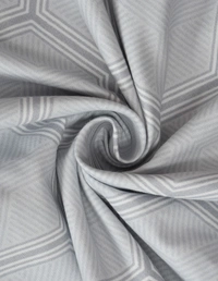 MORADO Premium Glace Cotton 210 TC Double Bedsheet with 2 King Size Pillow Covers (90x100 Inches) - 90x100 Inches, Grey