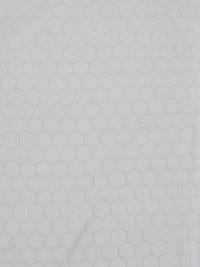 MORADO Premium Glace Cotton 210 TC Double Bedsheet with 2 King Size Pillow Covers (90x100 Inches) - 90x100 Inches, Grey