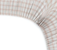 MORADO Premium Glace Cotton 210 TC Elastic Fitted Single Bedsheet with 1 Pillow Cover (36x72x8 Inches) - 36x72x8 Inches