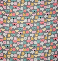 MORADO Premium Glace Cotton Elastic Fitted Double Bedsheet with 2 King Size Pillow Covers (72x78x8 Inch, Multicolor) - 72x78x8 Inches